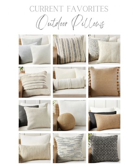 Loving all of these outdoor pillows!  So many beautiful options currently…

#LTKhome