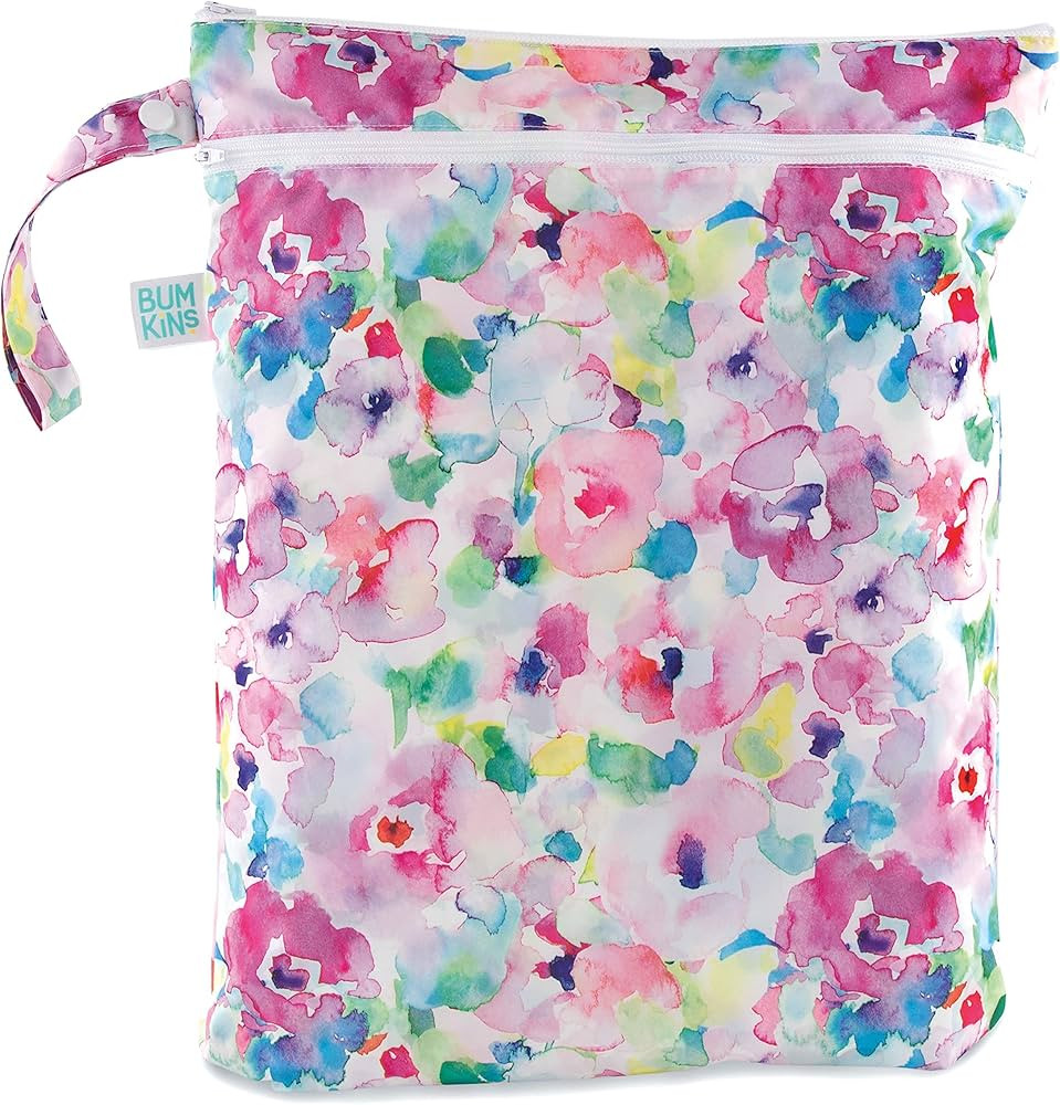Bumkins Waterproof Wet Dry Bags for Baby, Travel, Swimsuit, Cloth Diapers, Pump Parts, Gym Clothe... | Amazon (US)