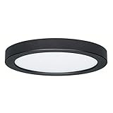 Satco S21541 Transitional LED Flush Mount in Bronze/Dark Finish, Black | Amazon (US)