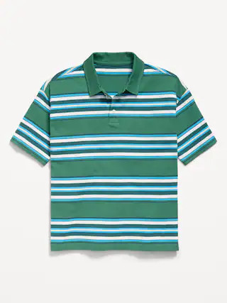 Oversized Striped Polo Shirt for Boys | Old Navy (US)