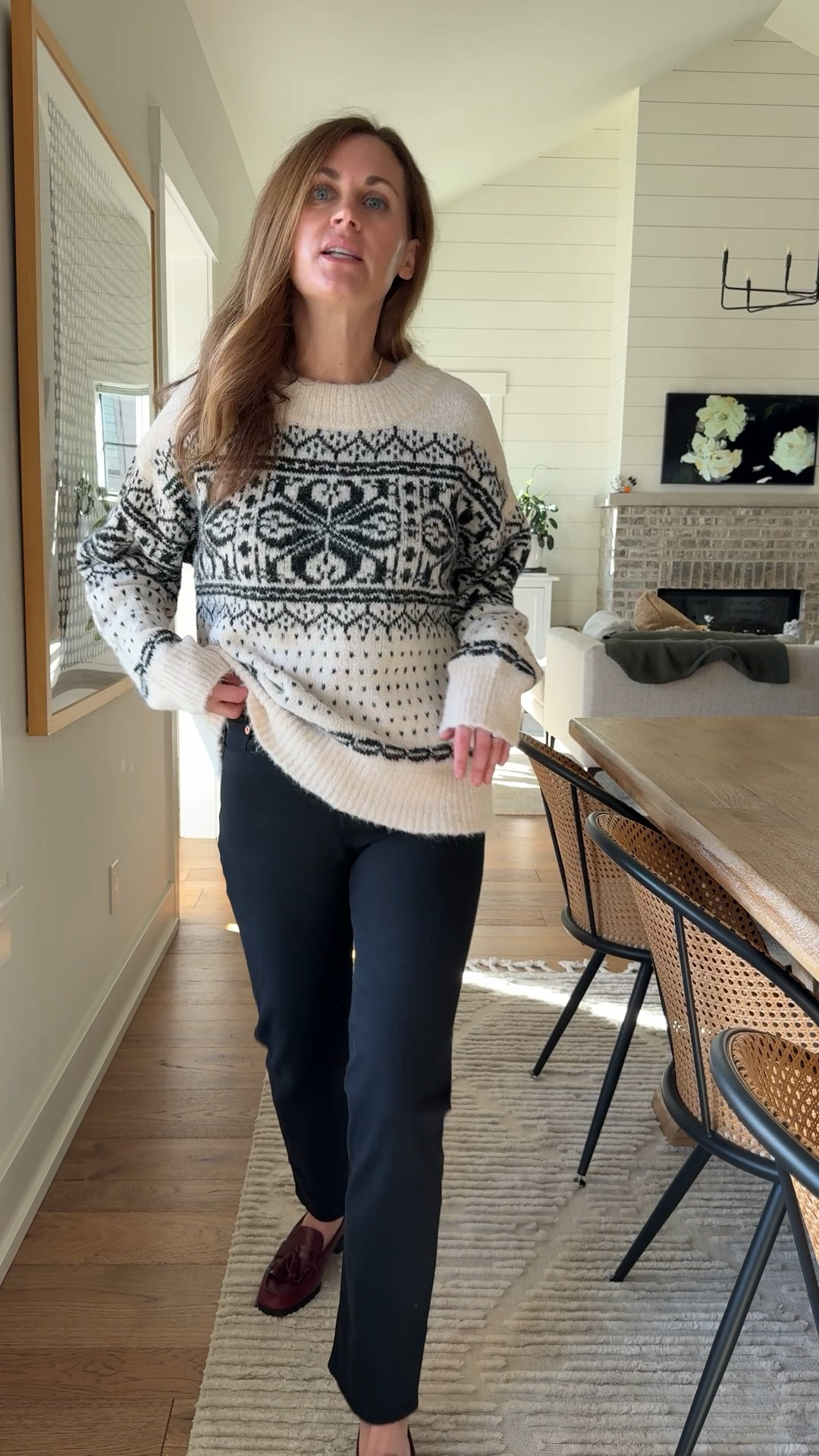 Sweater size small
Jeans size 26

#LTKootd #LTKHoliday #LTKCyberWeek