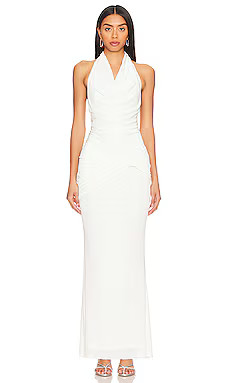 superdown Dahlia Gown in White from Revolve.com | Revolve Clothing (Global)