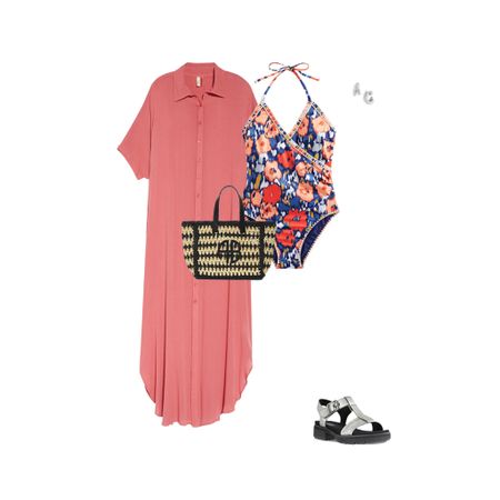 Summer outfit idea:

If you have a vacation planned, and you will be spending some time at the pool or at the beach, you’ll need a great swimsuit. Add a cover-up and you can go straight from pool to lunch.

#40plusstyle #summer #capsulewardrobe

#LTKstyletip #LTKfit #LTKFind