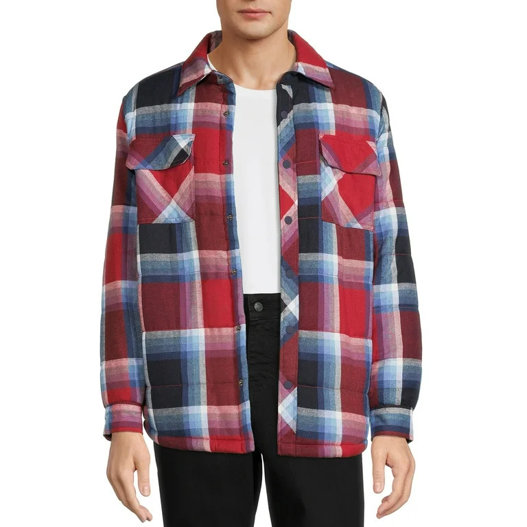 George Men's and Big Men's Shirt Jacket, Sizes up to 3XL | Walmart (US)