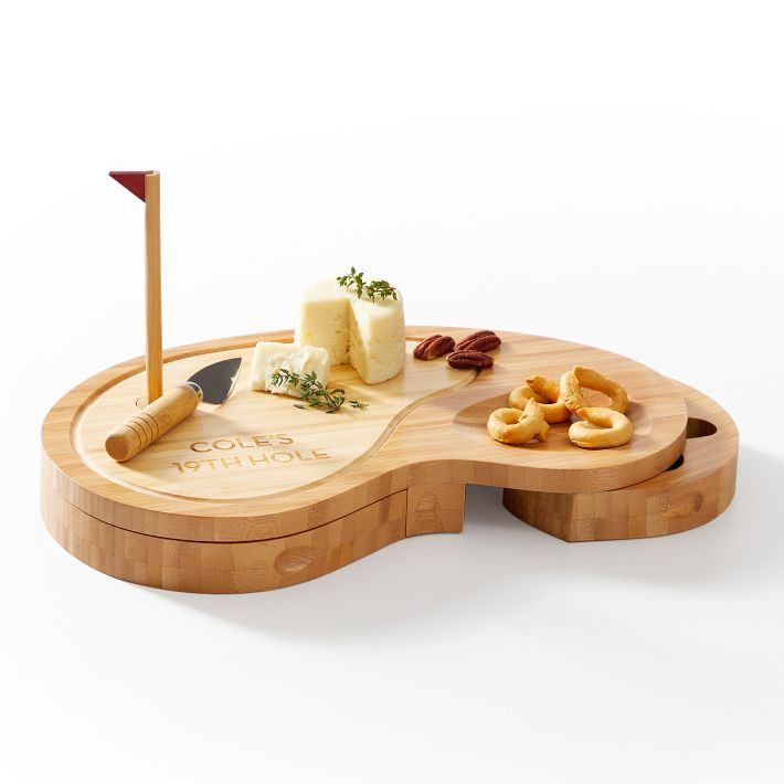 Golf Cheese Board and Knives Set | Mark and Graham