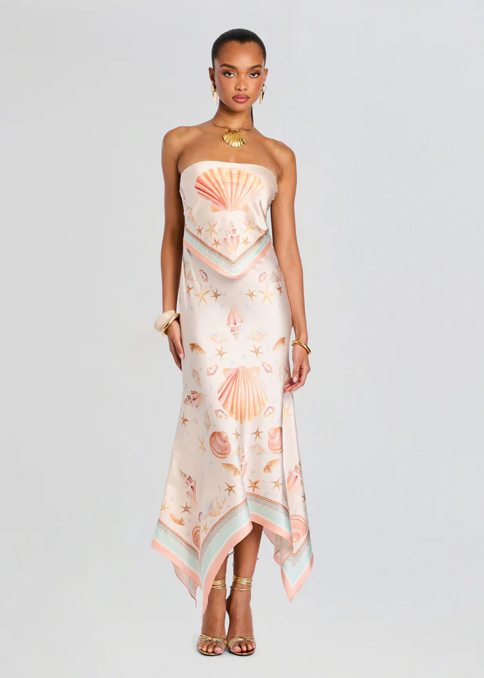 Marzanna Silk Dress | Retrofete