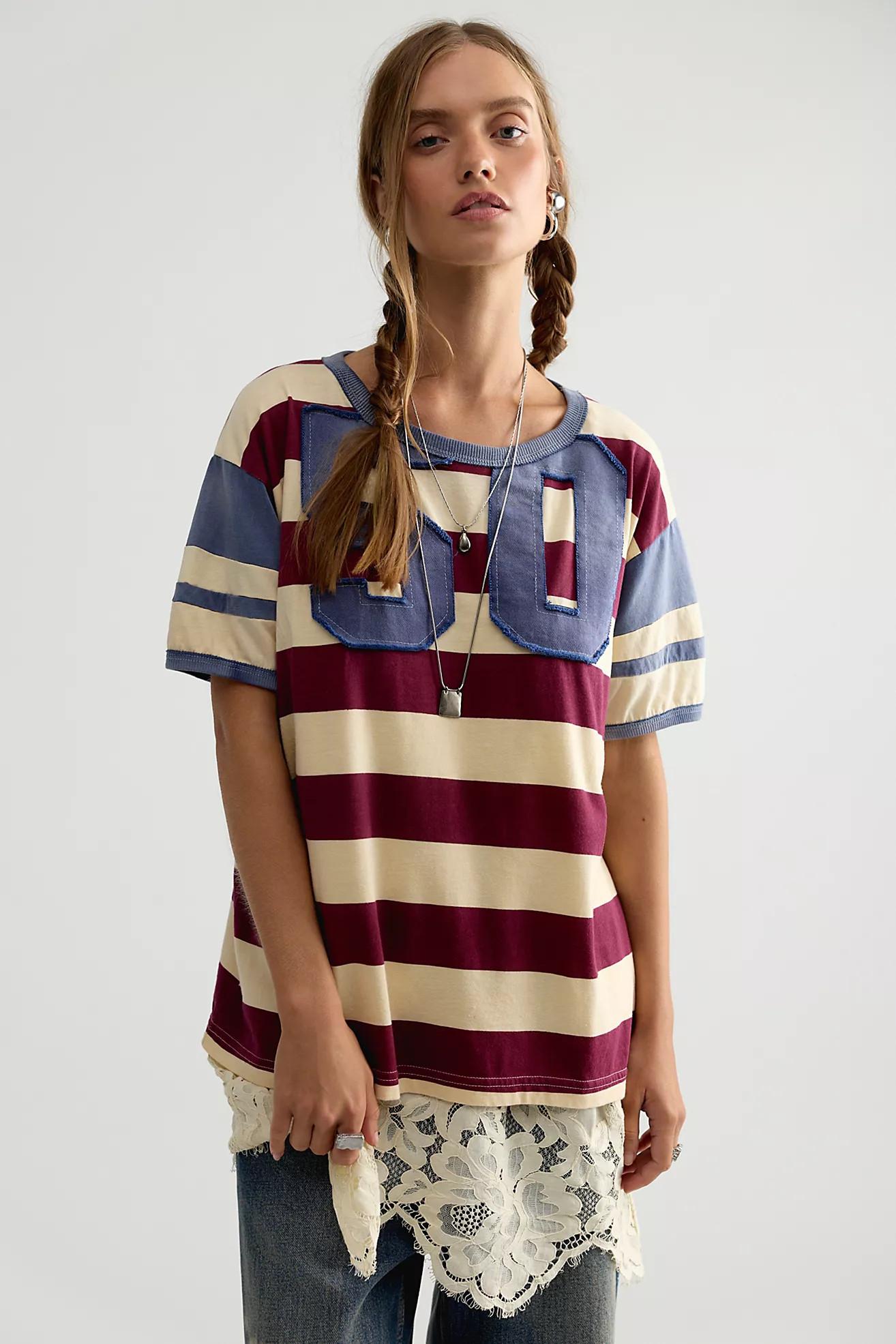 Tricia Fix Retro Baseball Tee | Free People (Global - UK&FR Excluded)