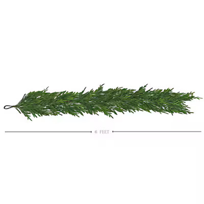 Holiday Living Indoor/Outdoor (non powered) 6-ft Artificial Garland Lowes.com | Lowe's