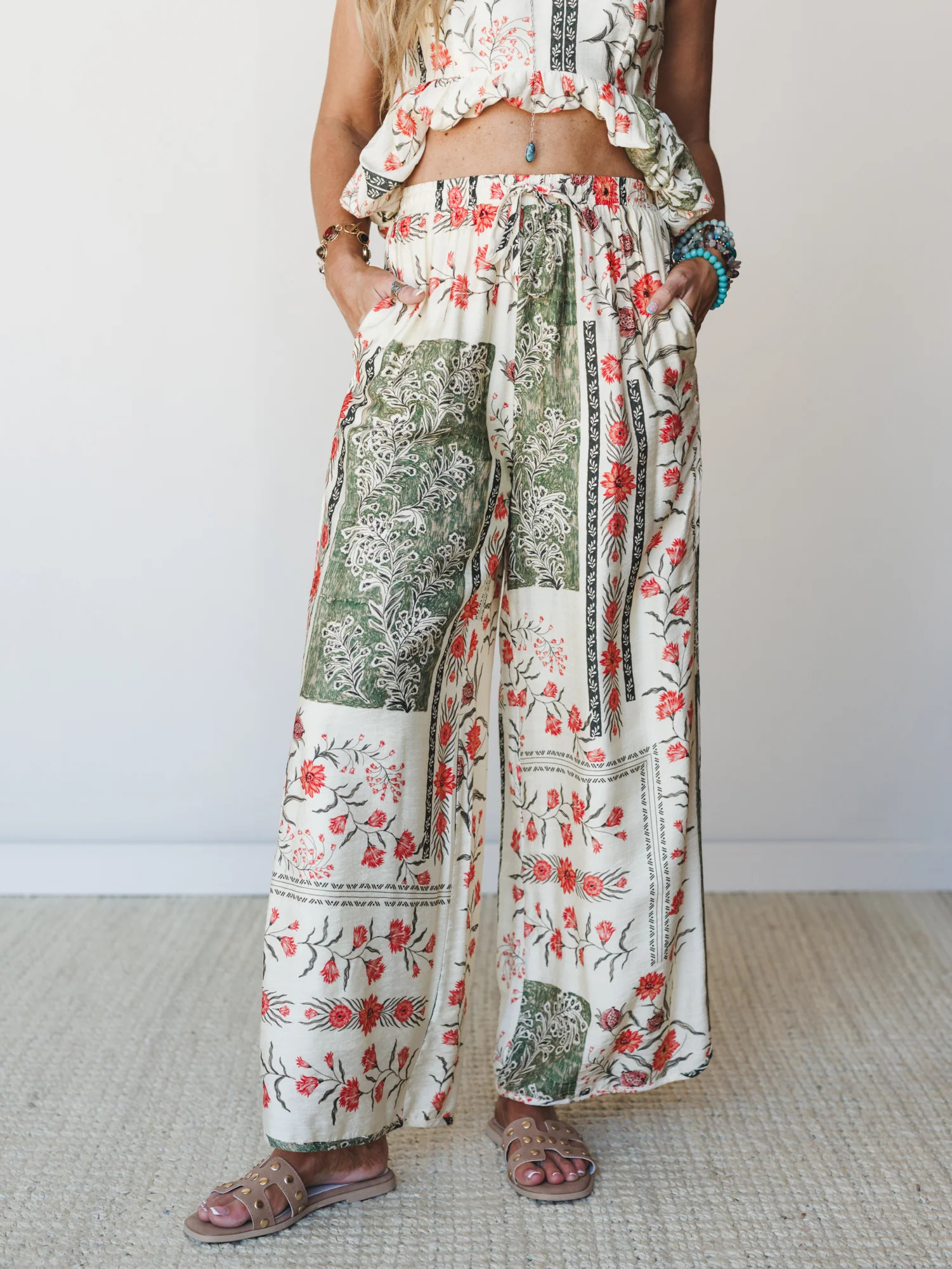 Whisked Away Pants - Ecru | Three Bird Nest