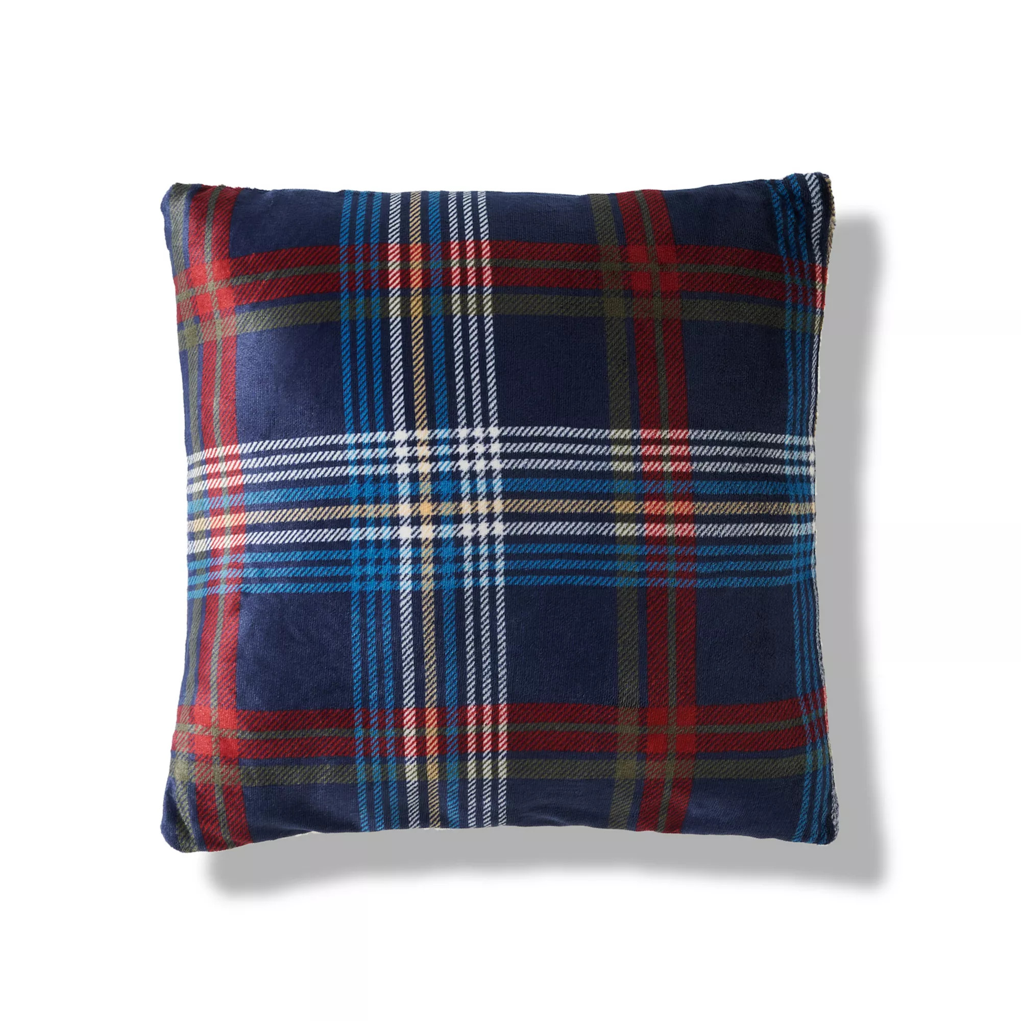 Cuddl Duds® Plaid Print Plush Throw Pillow | Kohl's