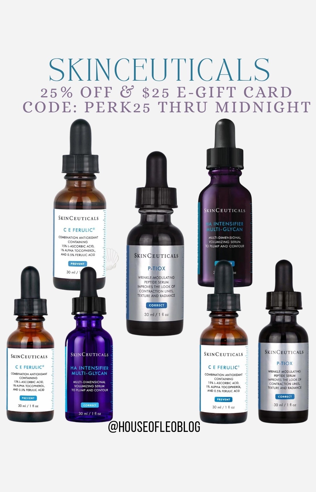Code PERK25 thru 5/19. Skinceuticals. Anti-aging skin care.

#LTKSaleAlert #LTKBeauty