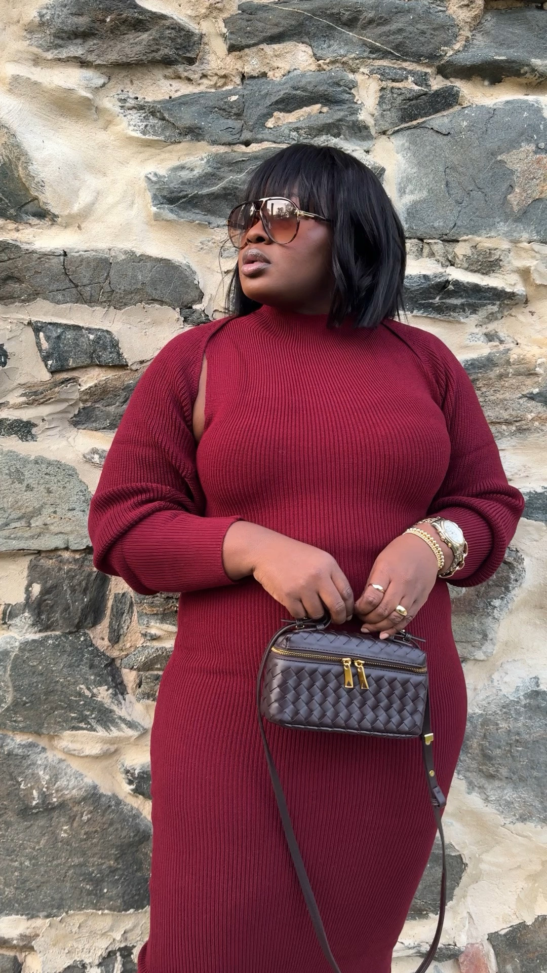 A good knit dress is one of those pieces that makes fall dressing effortless. The rich burgundy shade adds a seasonal touch while the cozy texture keeps the look comfortable from morning to night.  burgundy dress outfit, fall fashion trends, sweater dress outfit ideas, cozy knit dress, plus size fashion, fall style inspiration, casual fall outfits

#LTKootd #LTKMidsize #LTKSeasonal