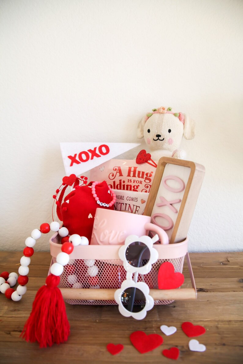 Felt Valentines Flag Valentines Pennant XOXO Pennant Be - Etsy | Etsy (US)