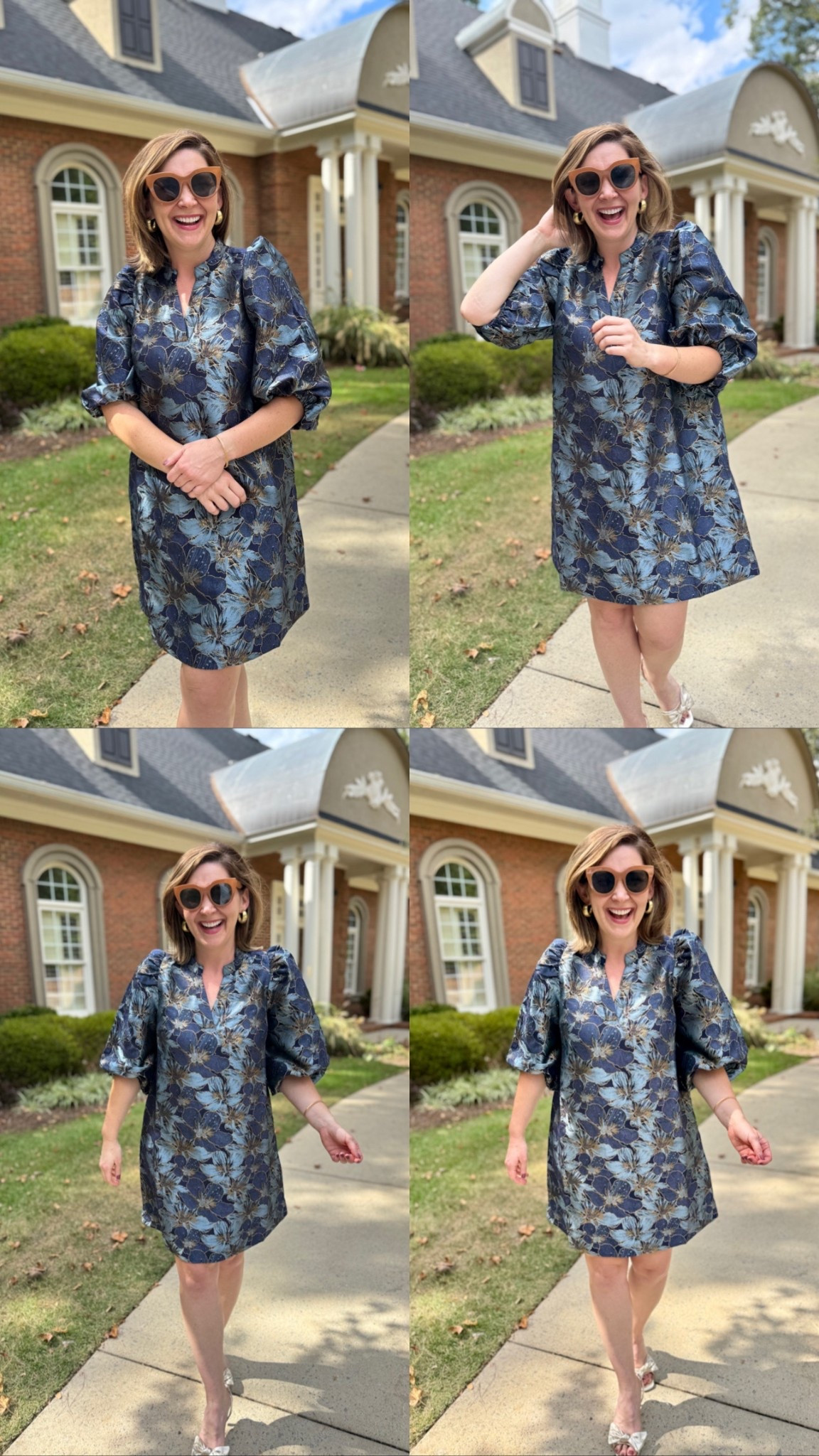 A beautiful fall dress with sleeves for all the events! 

ALWAYSAGNES wearing a small.

#LTKParties #LTKFindsUnder100 #LTKOver40