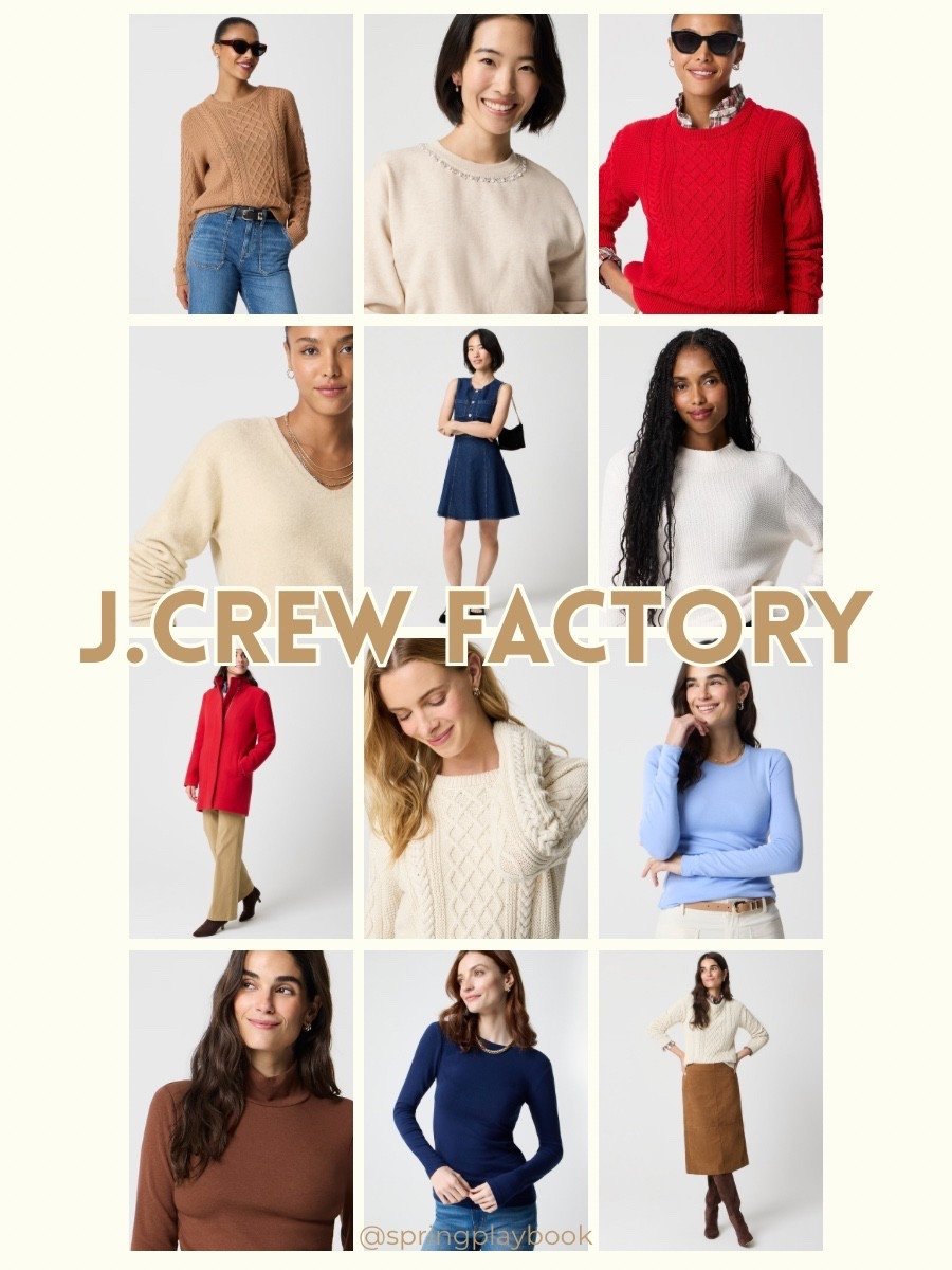 New Arrivals at J.Crew Factory!

Red - Clear
Peri - Light

#createdcolorful #createdcolorfulspring #hocspring #tcispring #tcilightspring ##lightspring #warmspring #truespring #brightspring #clearspring #paintboxspring #bluespring

#LTKMidsize #LTKSaleAlert #LTKWorkwear