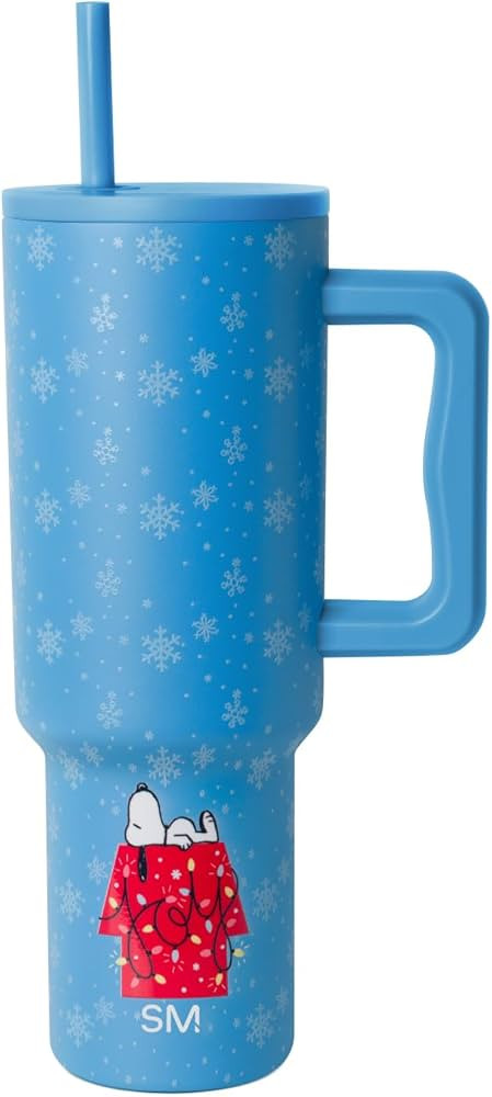Simple Modern Peanuts 40 oz Tumbler with Handle and Straw Lid | Insulated Reusable Stainless Stee... | Amazon (US)