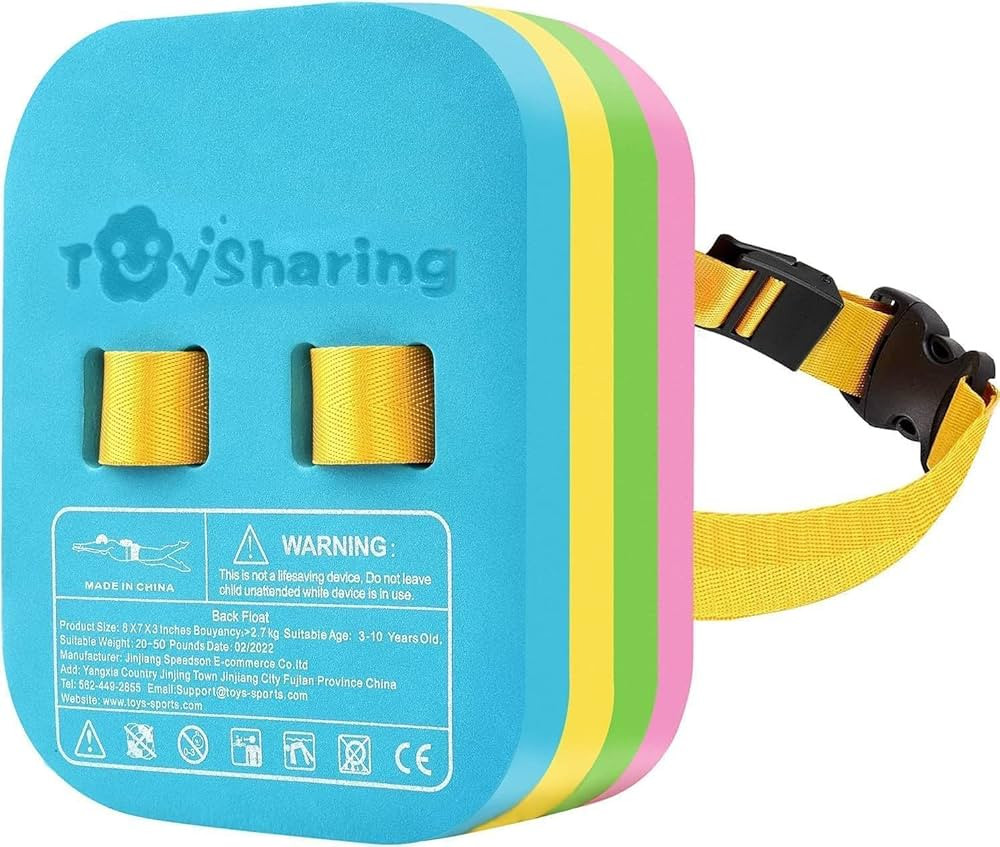 Swim Float Kids Back Belt: Pool Bubble Water Trainer Training Device 3-12 Year Old | Amazon (US)