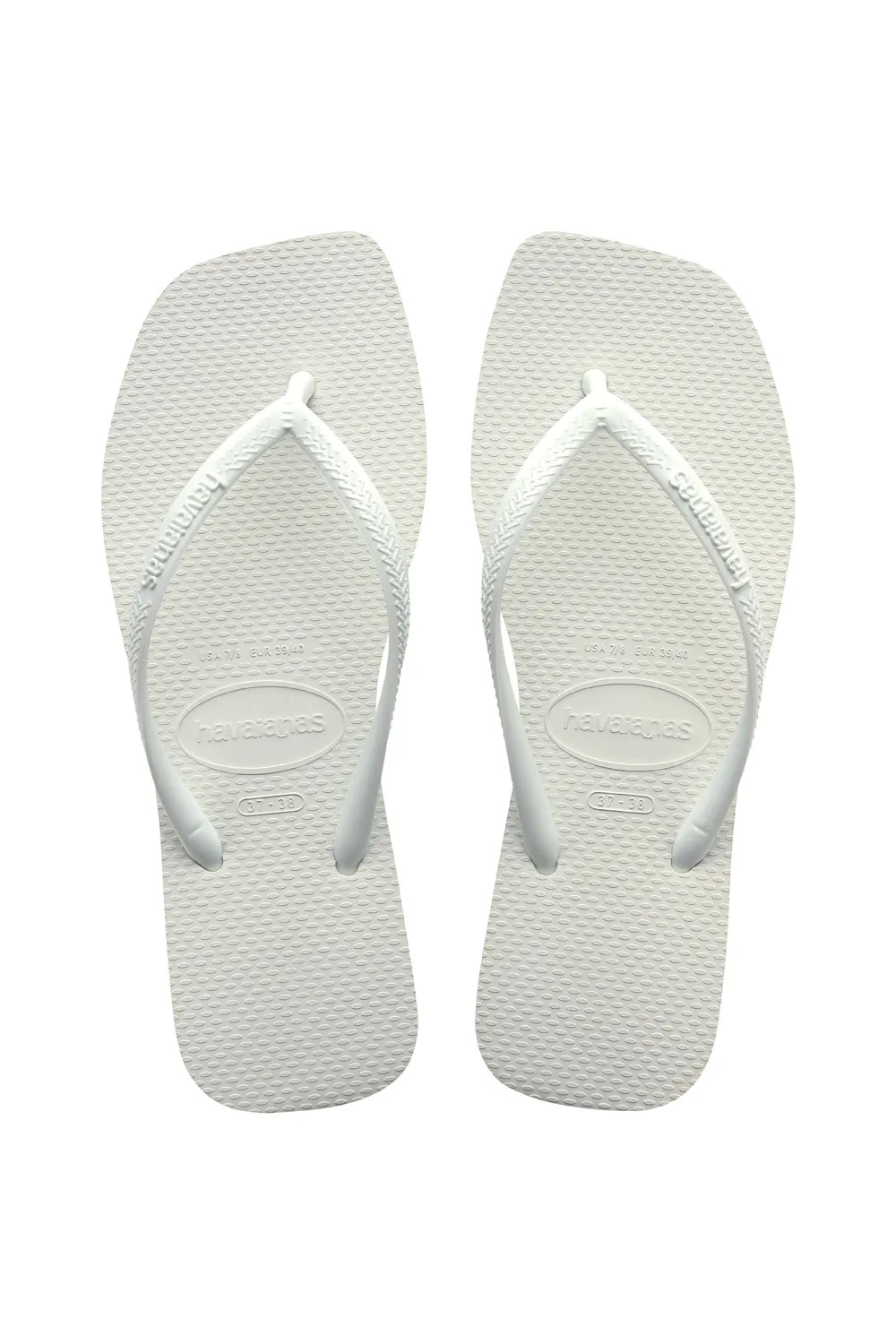 Sandals | Slim Square Flip -Flop White | Havaianas | Debenhams UK
