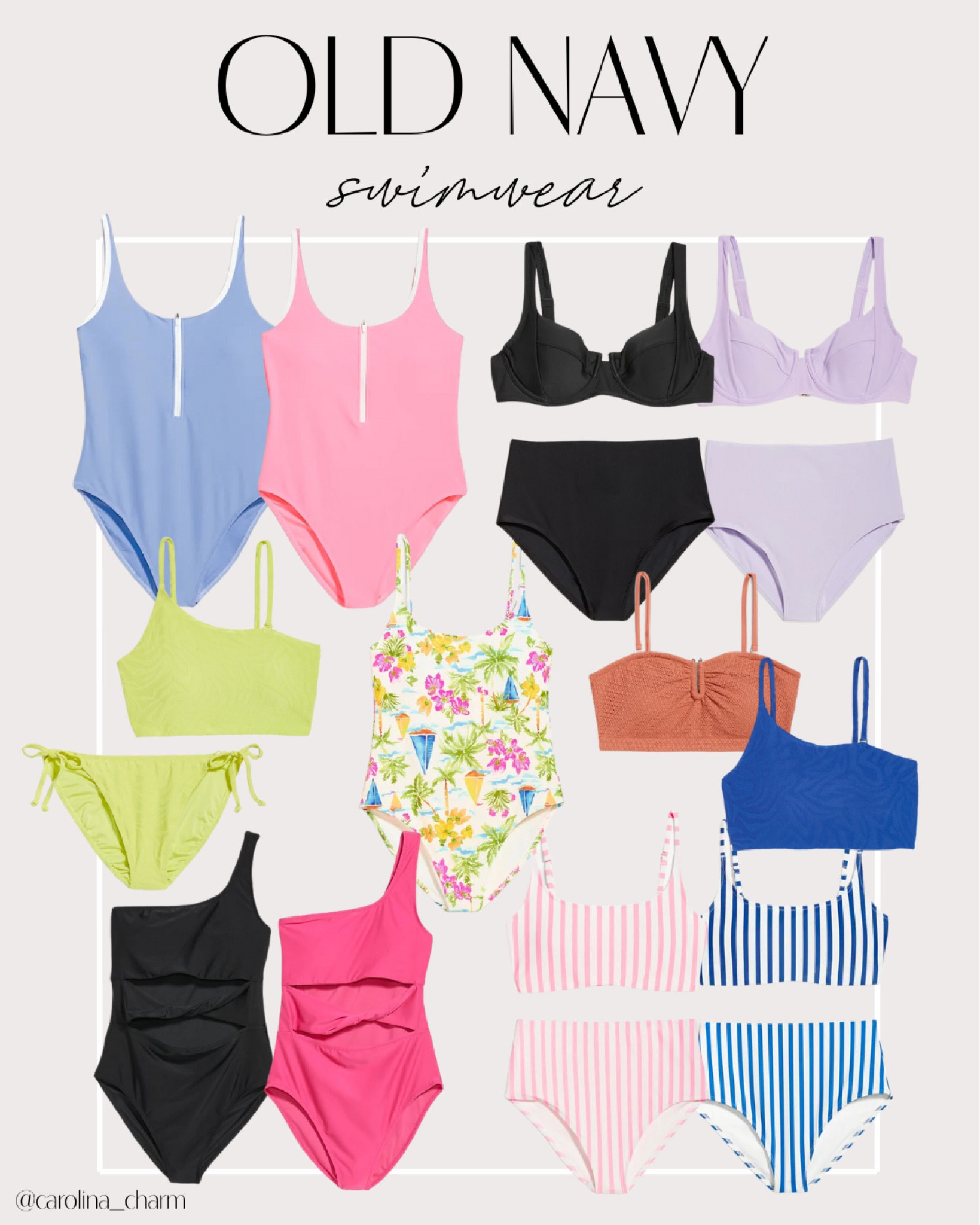 Old Navy swimwear! 

Old Navy | Old Navy finds | Swim | Swimwear | Spring break | Vacation style | Affordable finds | Women’s fashionn

#LTKsalealert #LTKfindsunder50 #LTKswim