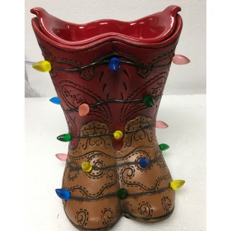 Pioneer Woman Scented Wax Warmer, Boots in Lights | Walmart (US)