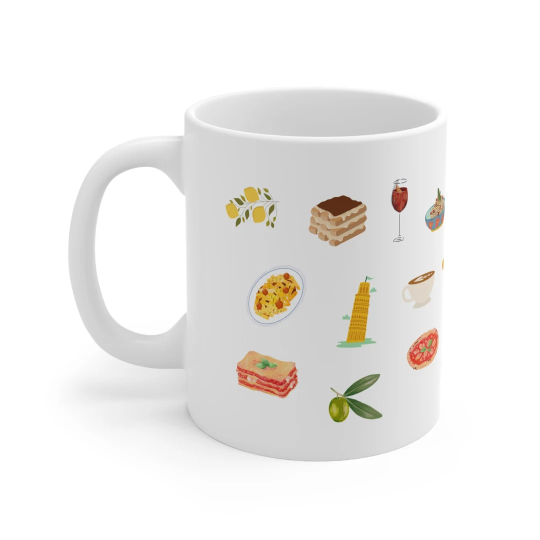 The Italy Coffee Mug, the Perfect Gift for Those Missing Their Italian Travels - Etsy | Etsy (US)