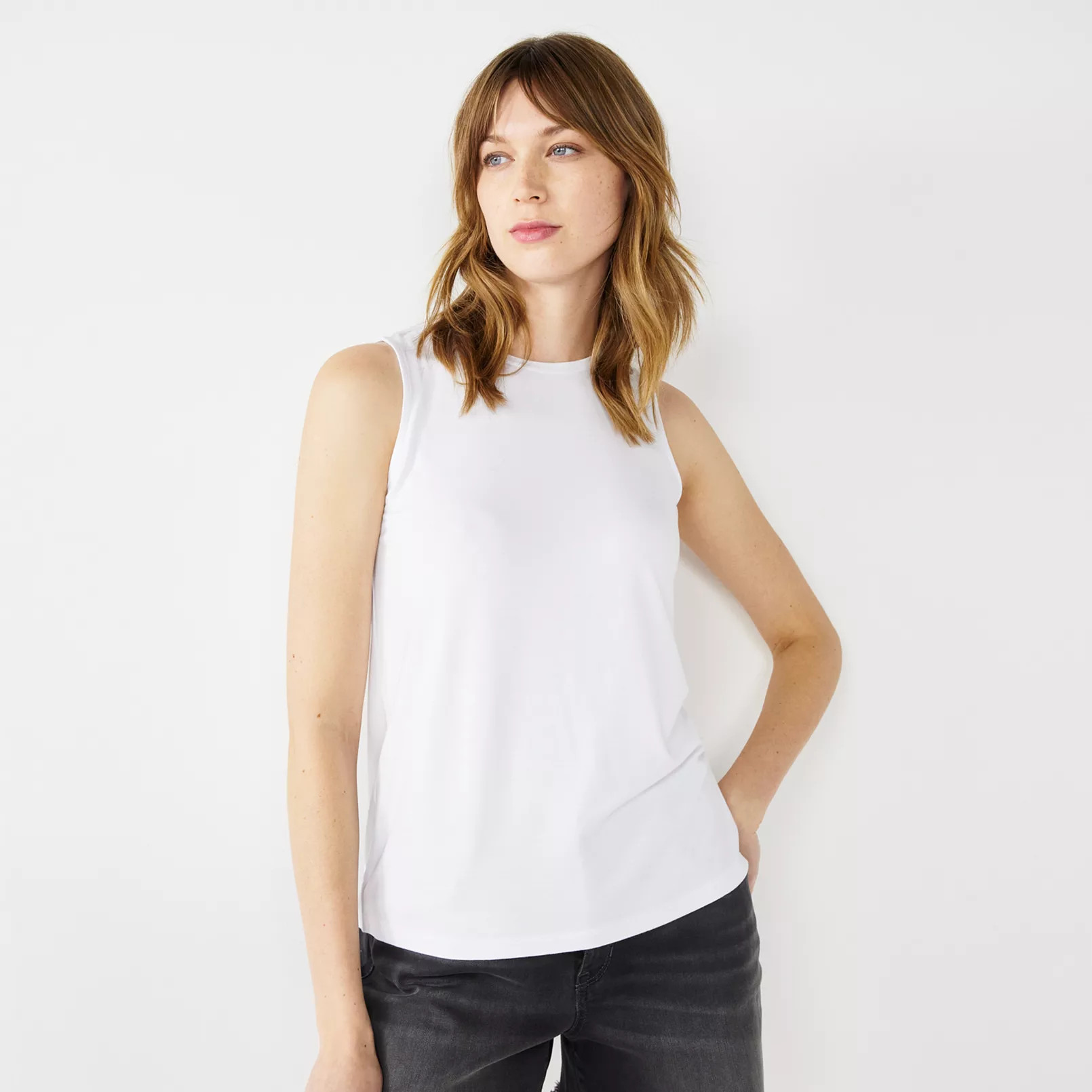 Nine West Essential Easy High-Neck Tank Top | Kohl's