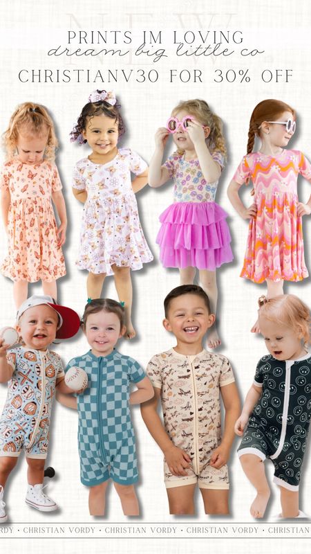 Dream Big Little Co, Prints I'm loving for summer 

#christianblairvordy

#dreambiglittleco #pajamas #kids #play #dress #toddler #girl #boy

#LTKfamily #LTKbaby #LTKkids