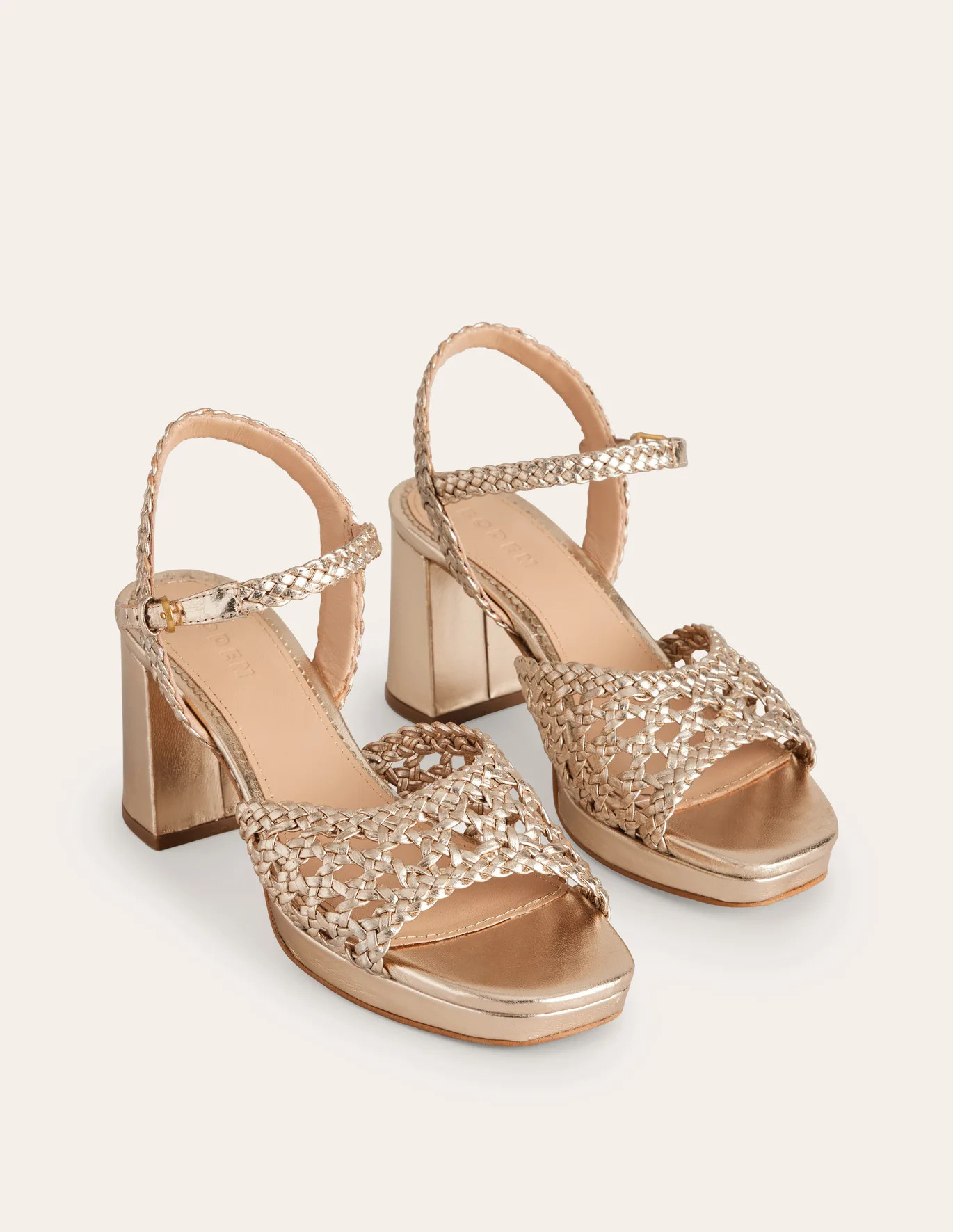 Woven Platform Sandals | Boden (US)