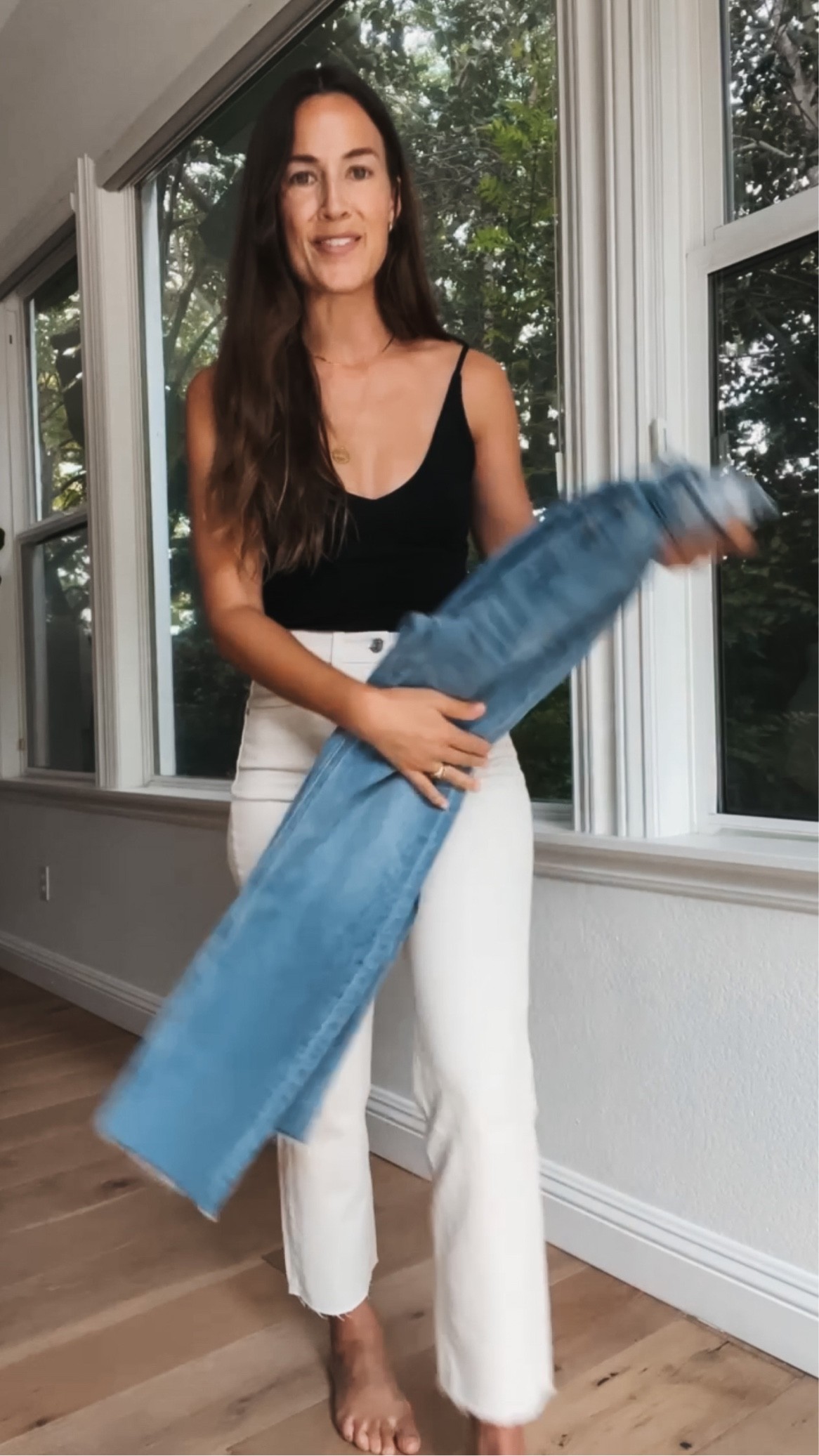 New denim from Frank & Eileen is SO GOOD! Use Natalie15 for 15% off. Stay TTS if you’re curvy, and size up if you have a straighter figure or thicker waist 🤍

#LTKstyletip #LTKsalealert