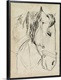 Horse In Bridle Sketch I Wall Art | Great Big Canvas - Dynamic