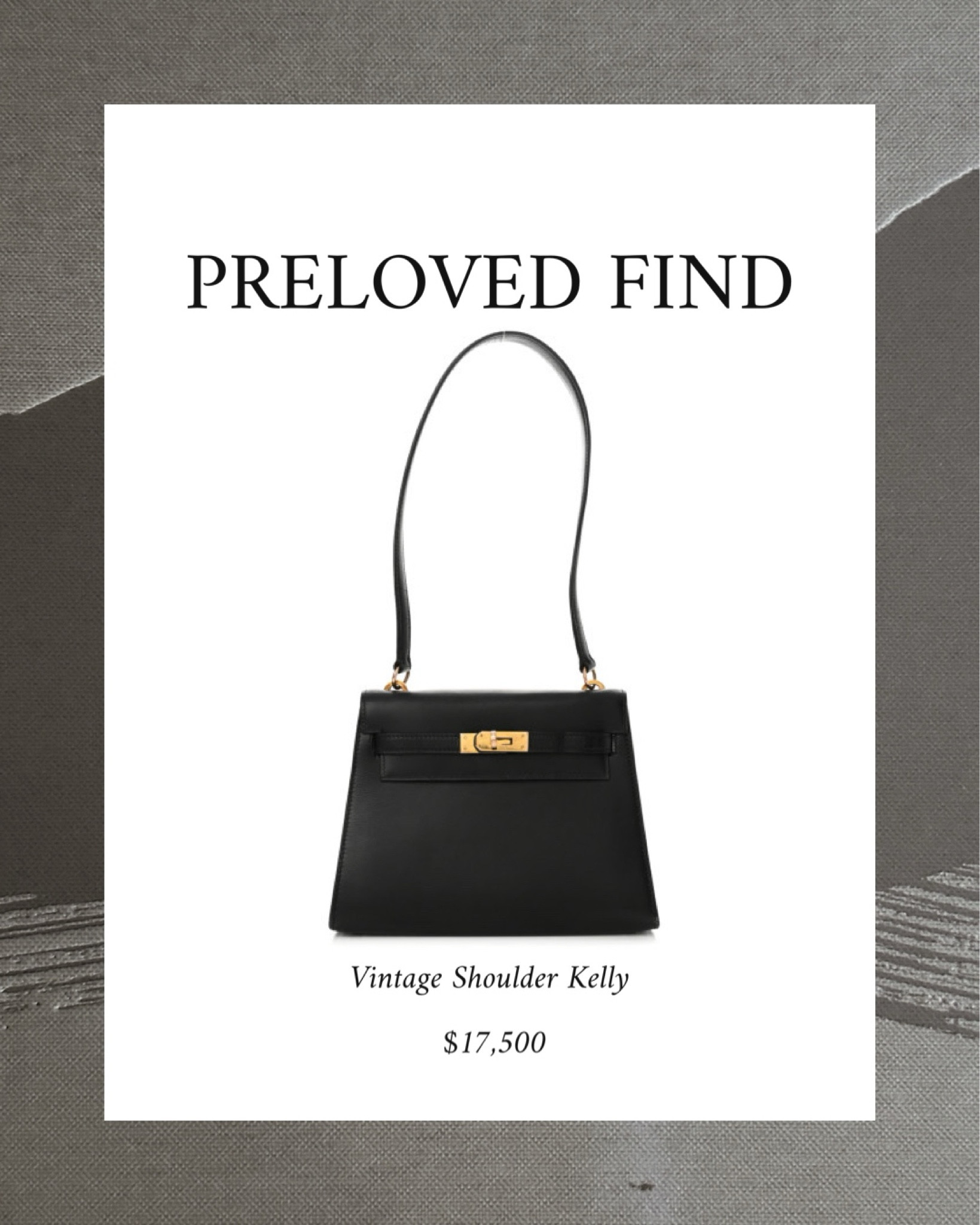 Vintage Shoulder Kelly Find

#LTKStyleTip #LTKGiftGuide #LTKItBag