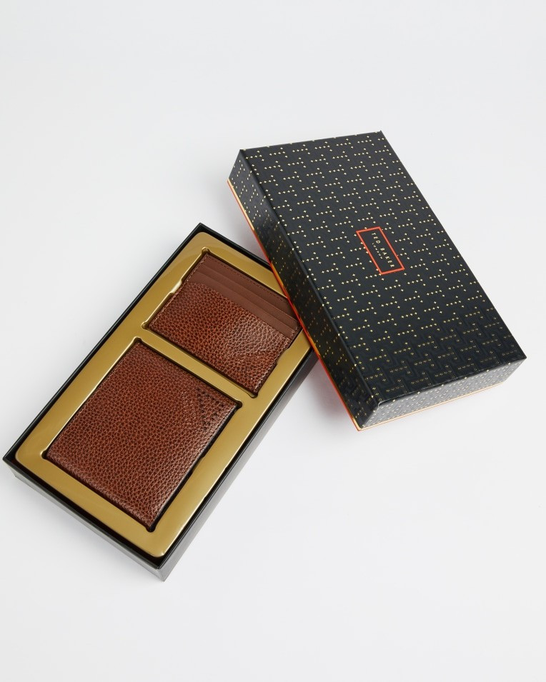 Leather wallet and cardholder gift set | Ted Baker (US)