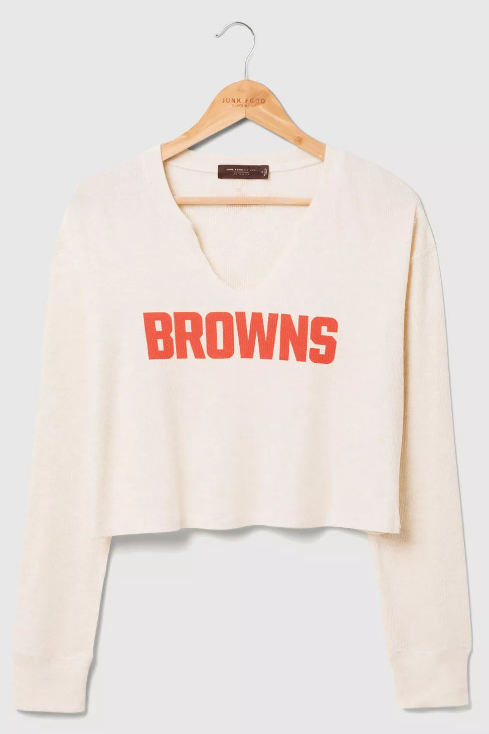 Junk Food NFL Sunday Crop Thermal Top | Urban Outfitters (US and RoW)