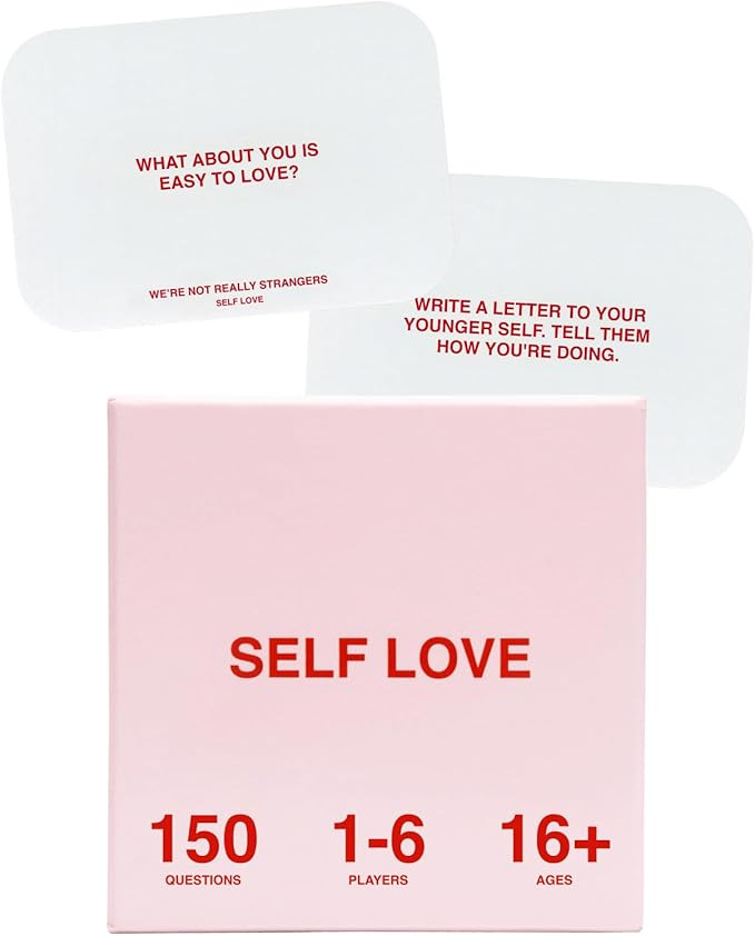 WE'RE NOT REALLY STRANGERS Self-Love Edition Card Game – A Journey to Self-Discovery and Empowe... | Amazon (US)