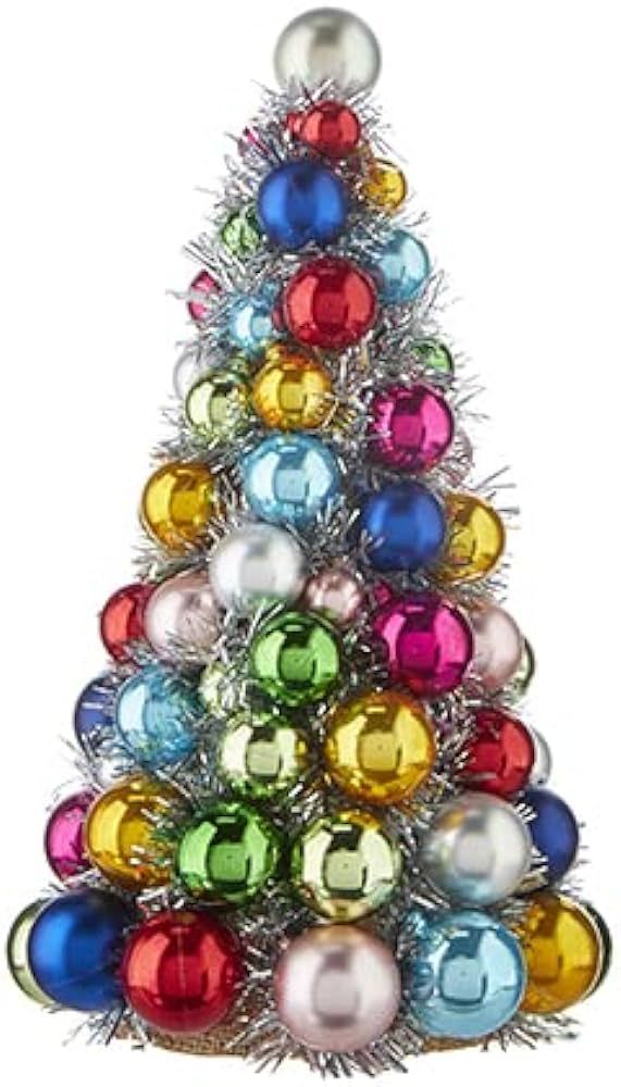 RAZ Imports 2022 Collected Christmas 13" Ball Ornament Tree | Amazon (US)