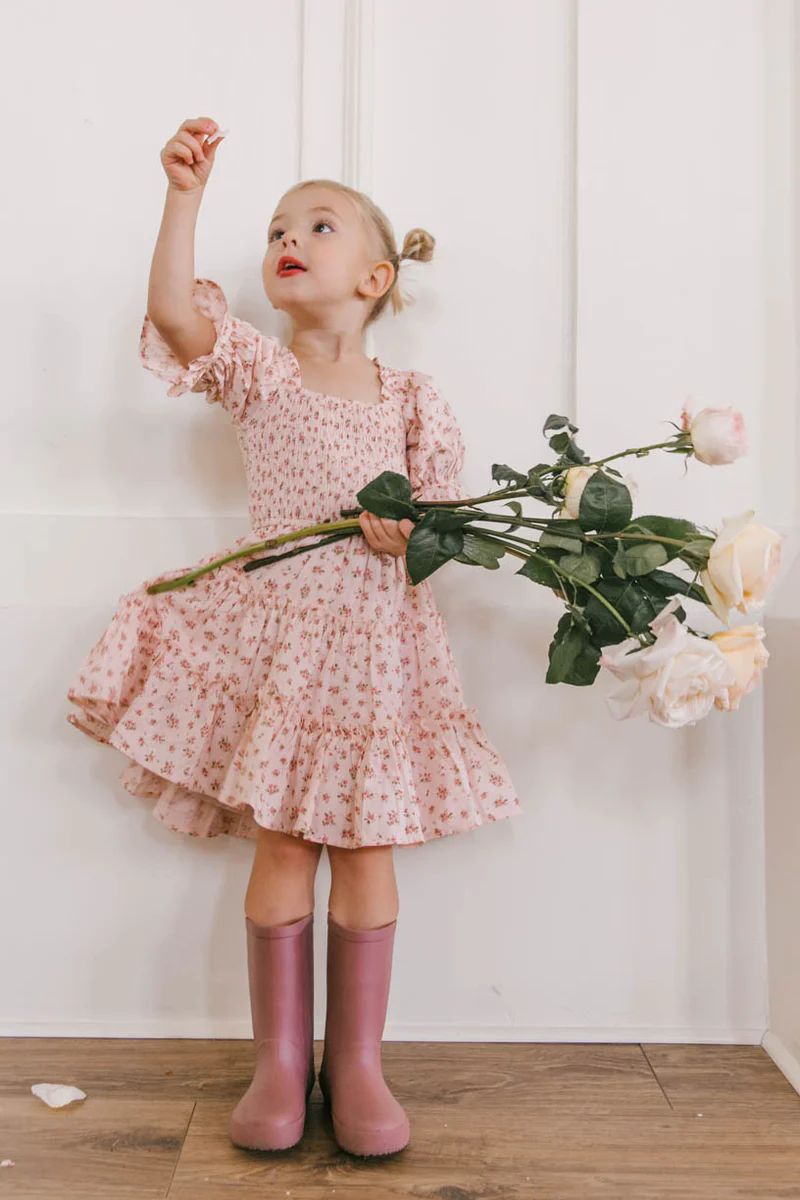MINI MADELINE DRESS IN PINK | Ivy City Co