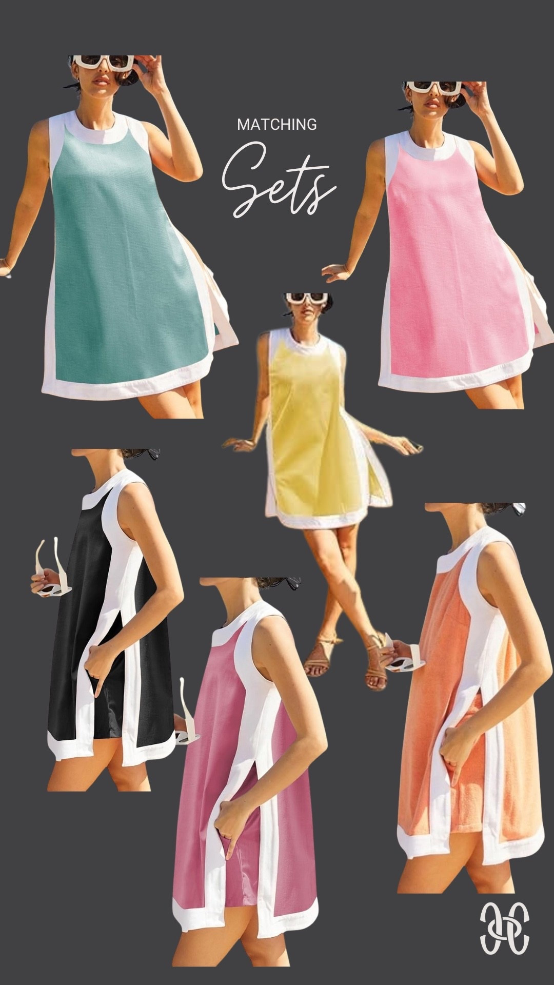 The best set of the summer. Cool, but still feels cute! 