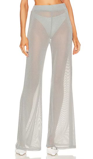 Patina Pant in Silver Blue Mesh | Revolve Clothing (Global)