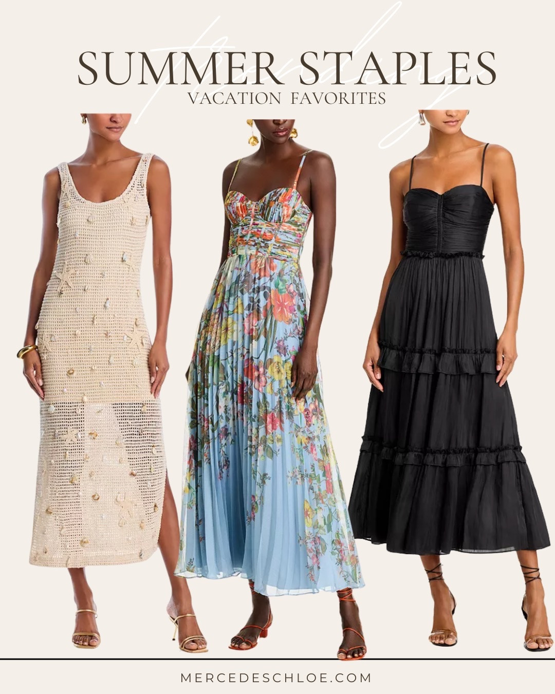 Loving these spring/summer dresses perfect for a beach vacation. The first crochet is a collaboration with white lotus! 

#LTKSeasonal #LTKSpringSale #LTKWatchNow