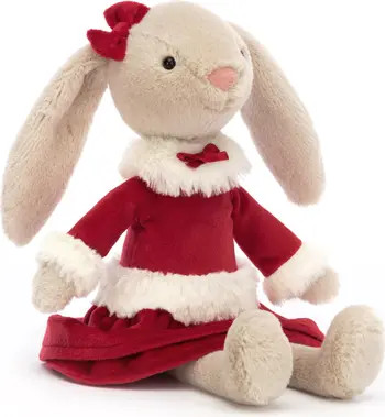Lottie Festive Bunny Stuffed Animal | Nordstrom