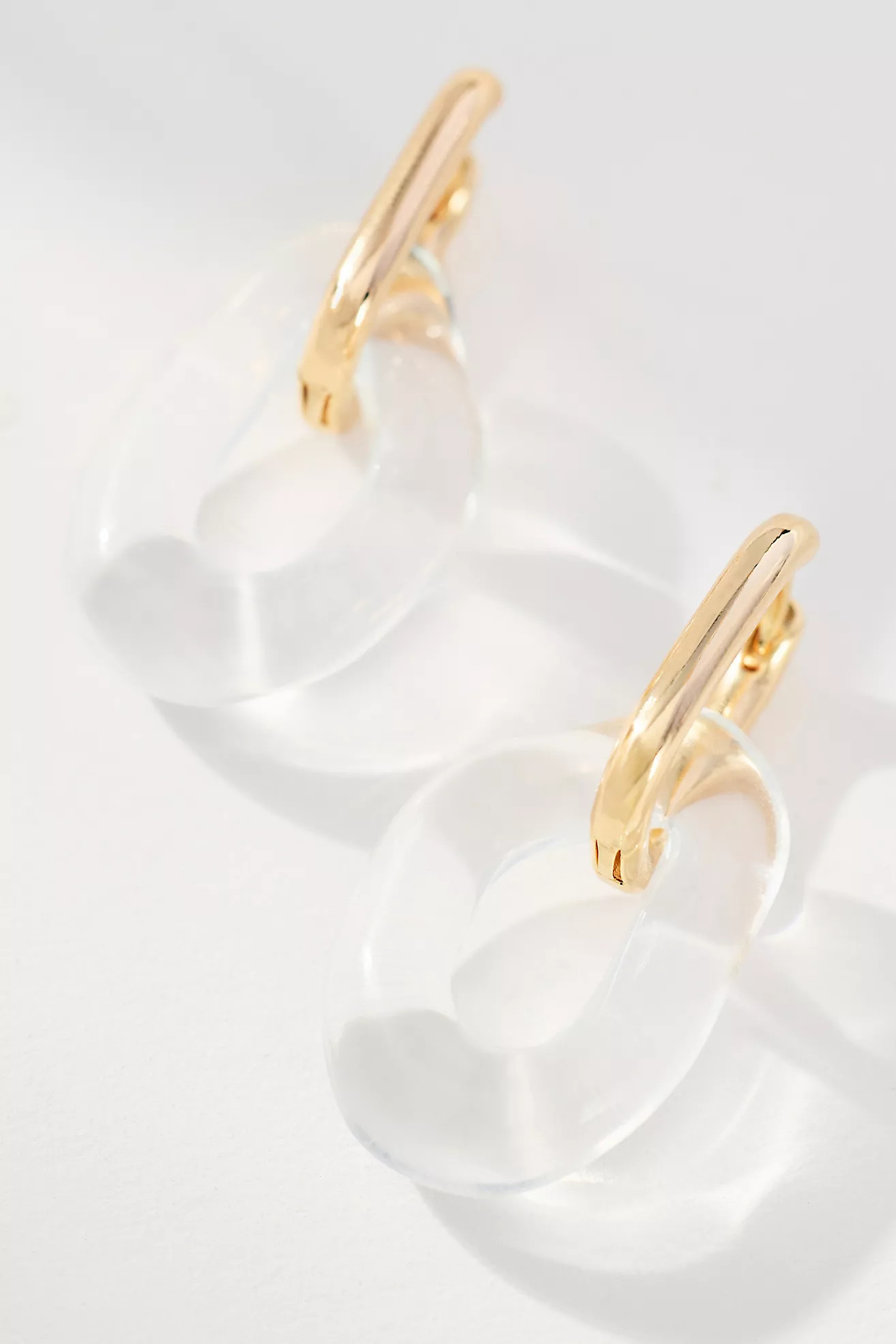 Lucite Huggie Hoop Earrings | Anthropologie (US)