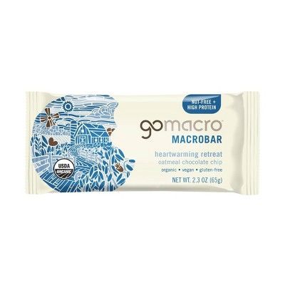 Go Macro Oatmeal Chocolate Chip Bar - 2.3oz | Target