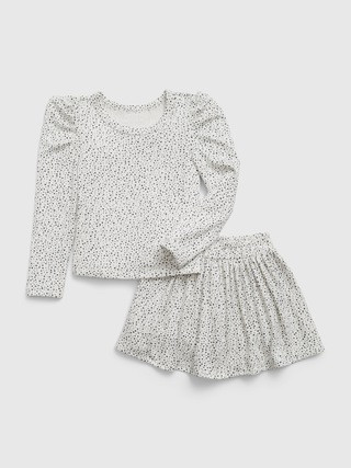 Toddler Softspun Skort Outfit Set | Gap (US)