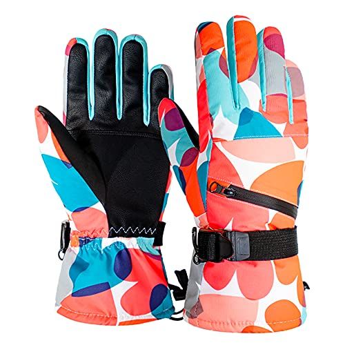 Durio Ski Gloves Men Women Waterproof Snow Gloves for Men Women Winter Snowboard Gloves Touchscreen  | Amazon (US)