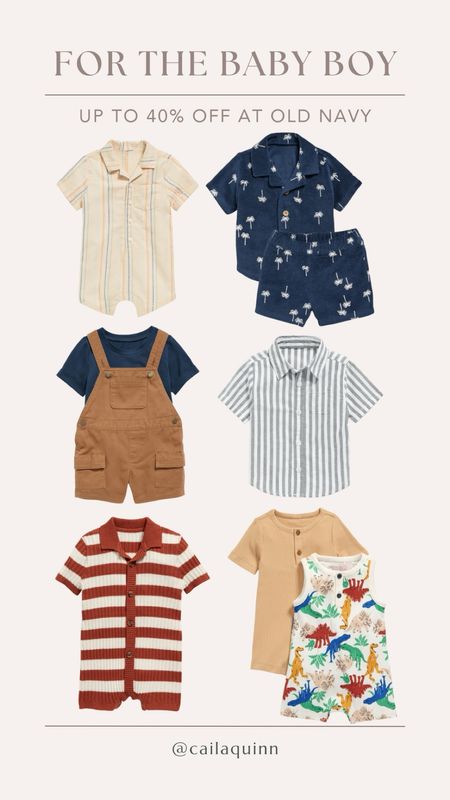 Baby boy outfits for spring and summer at up to 40% off ☀️ 

#LTKfindsunder50 #LTKbaby #LTKfamily