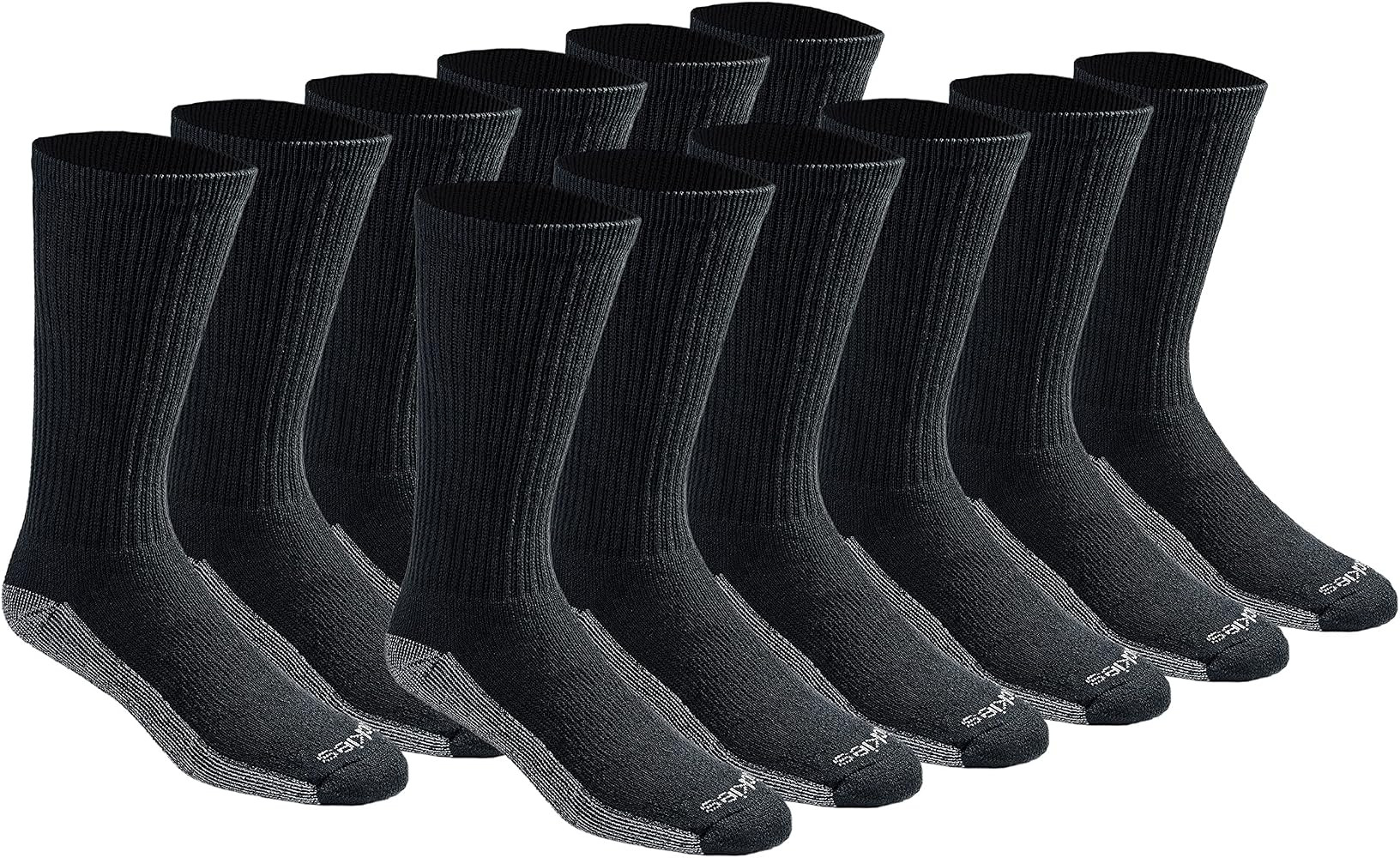 Dickies Men's Dri-tech Moisture Control Crew Socks Multipack | Amazon (US)