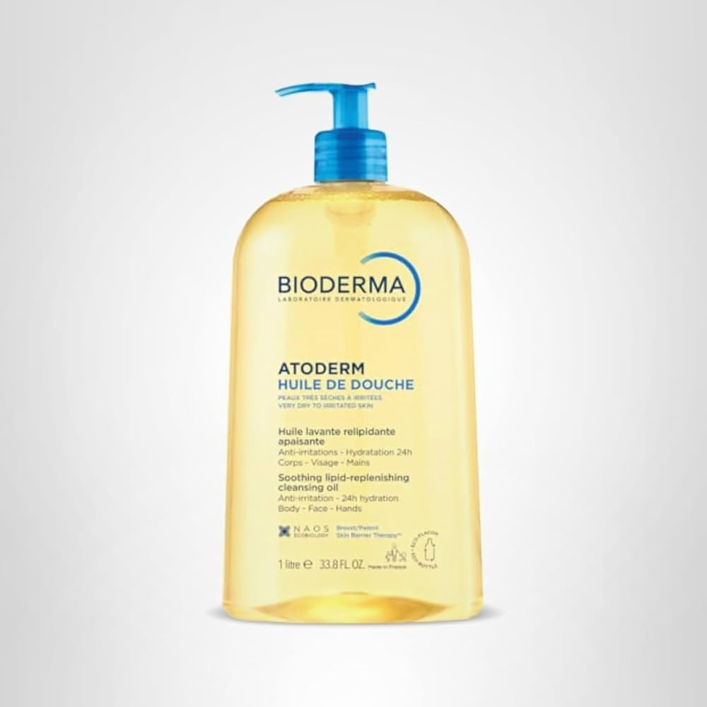Bioderma Atoderm Shower Oil, Cleansing Oil For Face & Body, Nourishing Cleansing Oil For Dry to A... | Amazon (US)