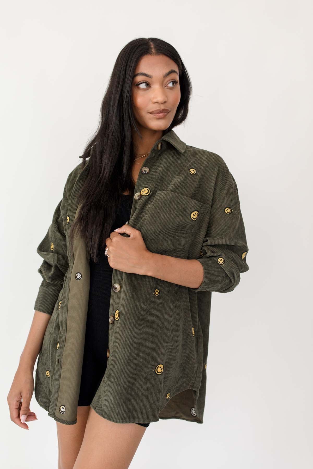 Smile Olive Shacket | The Post