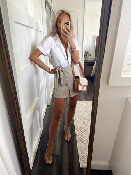 An amazing and very chic target linen outfit! Wearing an xs. 

#LTKunder50 #LTKFind #LTKstyletip