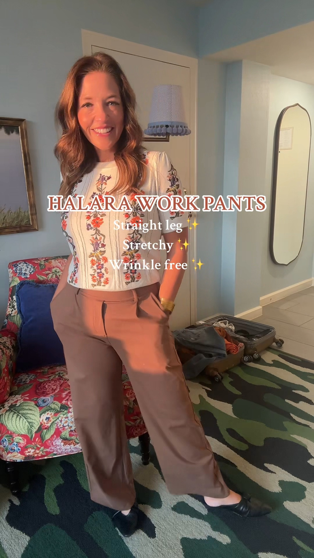 The most comfortable and flattering straight leg pants are perfect for corporate girls #workpants #corporatestyle #halara #halarapants #halaraflex 

#LTKOver40 #LTKVideo #LTKWorkwear